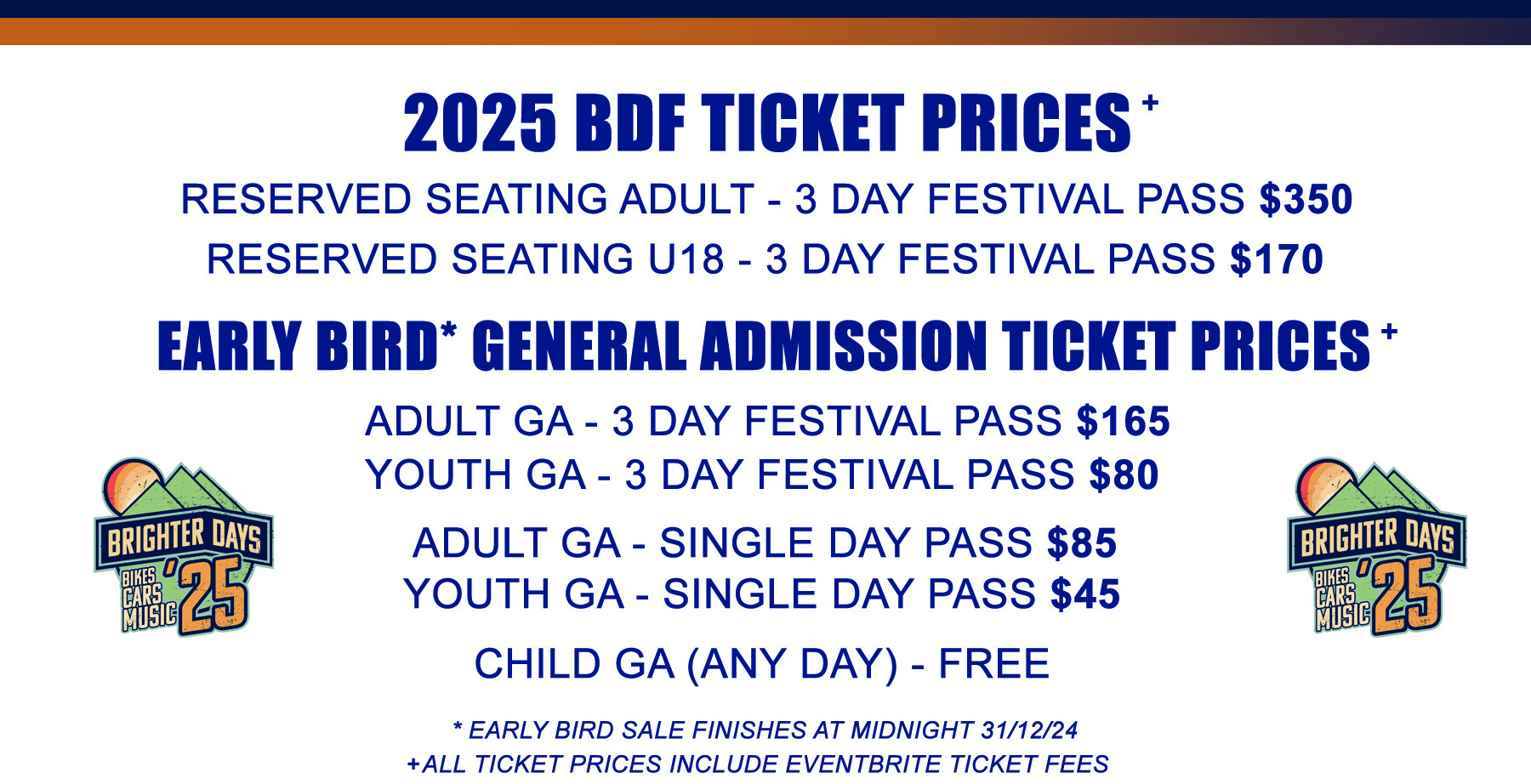 2024 ticket prices